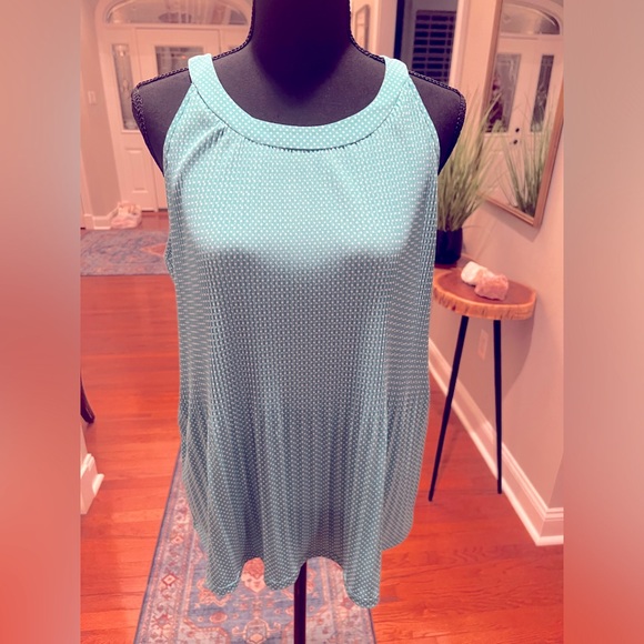 Robe Adrianna Papell En Dentelle Bleu-vert Sans Manches – Taille 4, Occasion En Excellent état